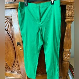 Green dress pants